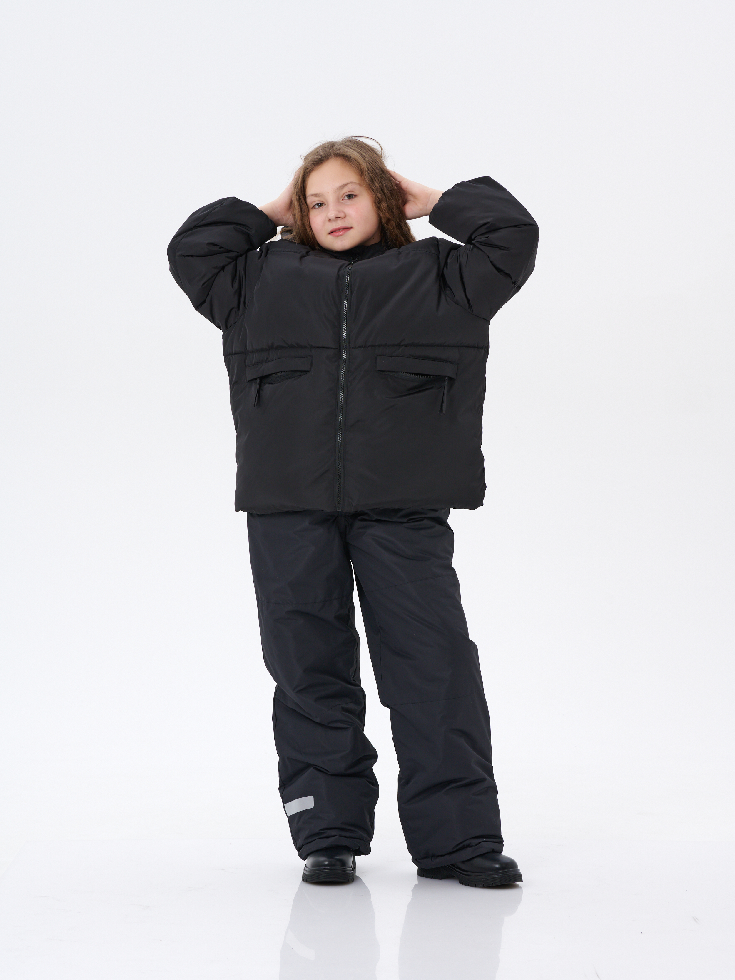 Куртка КрутышОк Т-066 черный - фото 11
