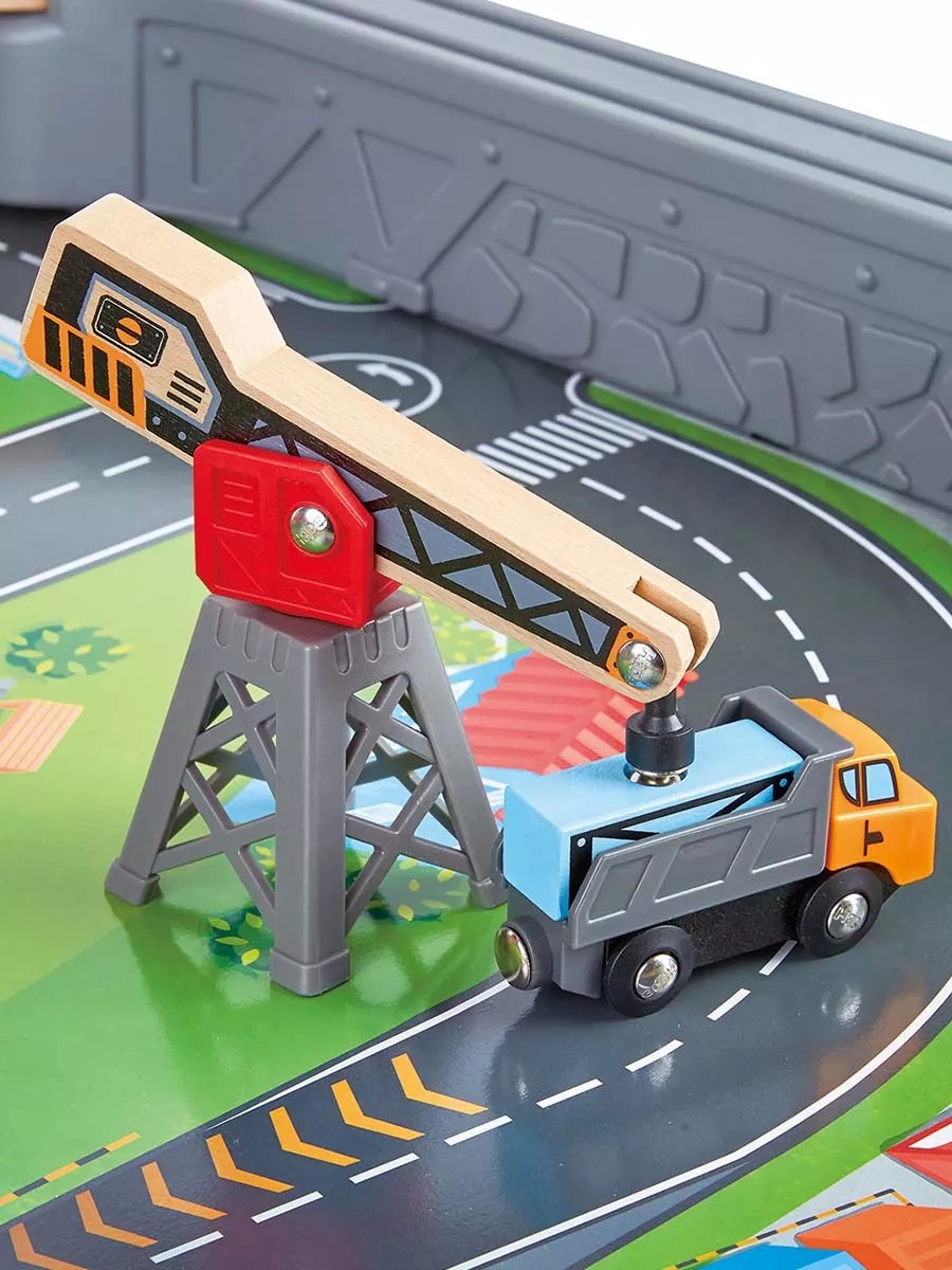 Набор железнодорожный Hape 91 см E3766_HP - фото 10