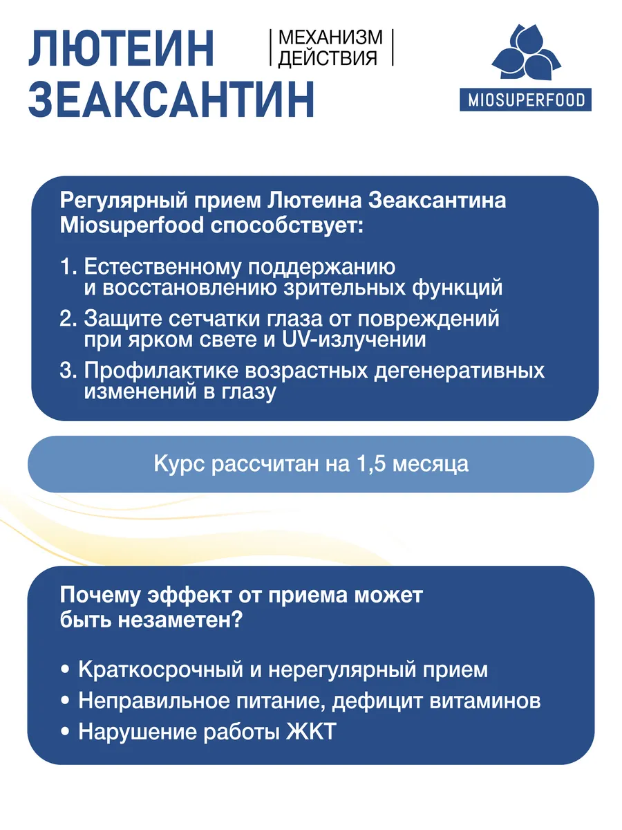 Miosuperfood Миофарм Для зрения - фото 3
