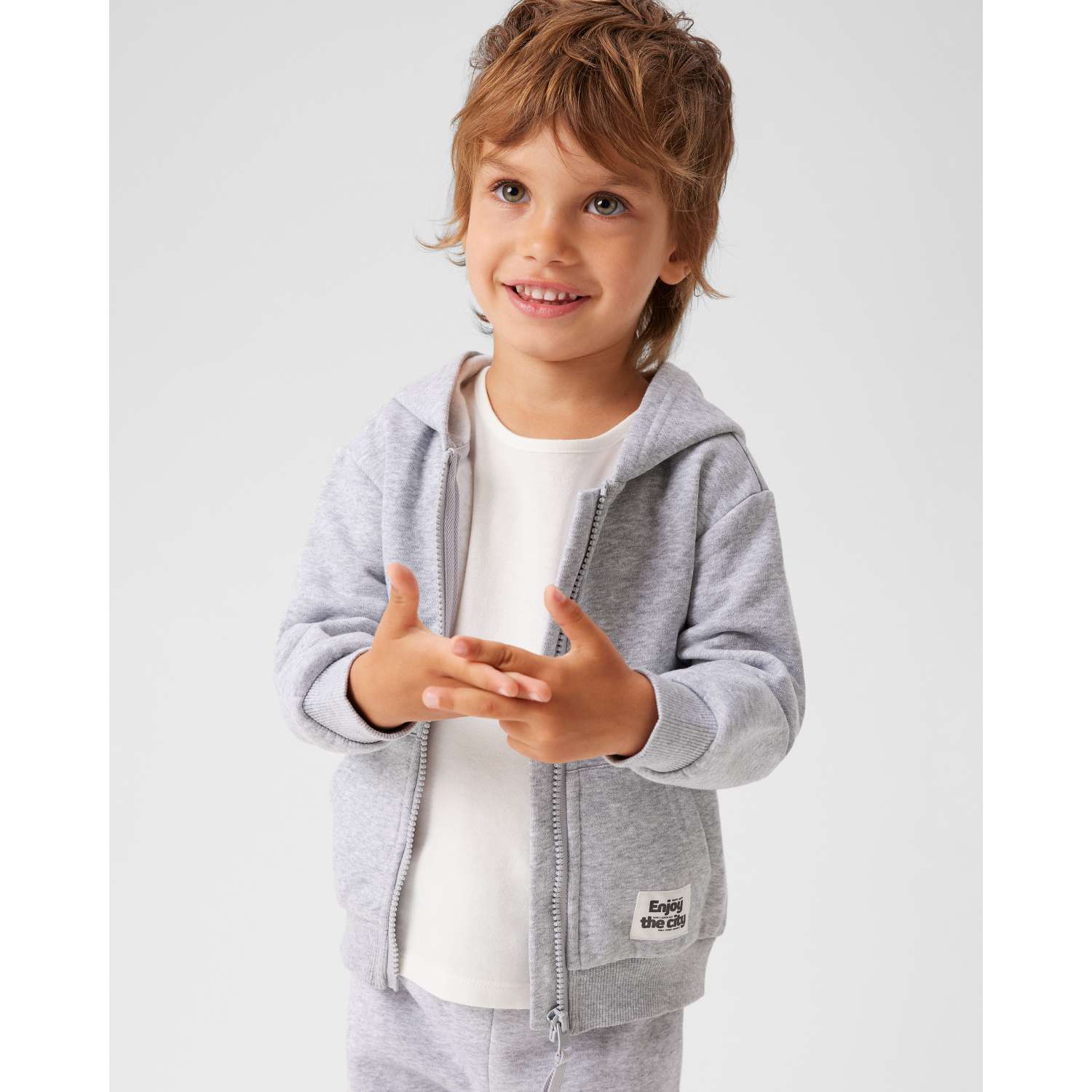 Толстовка BabyGо W25-103BGib-GGD0 - фото 1
