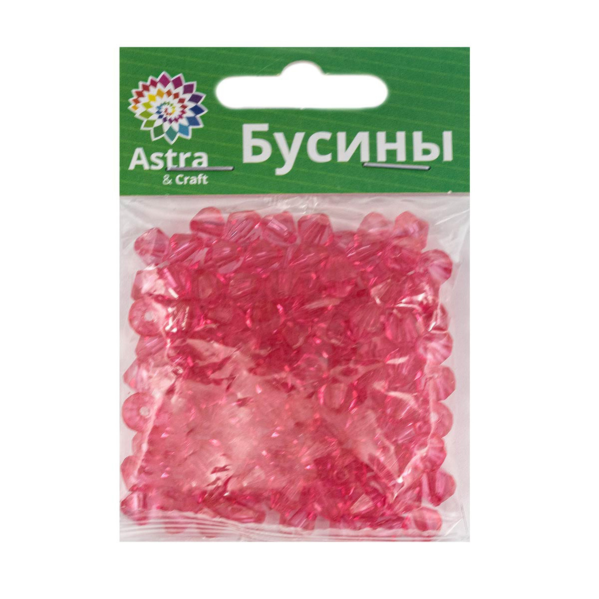 Набор для творчества Astra Craft Бусины 8 мм 25 г граненые - фото 7