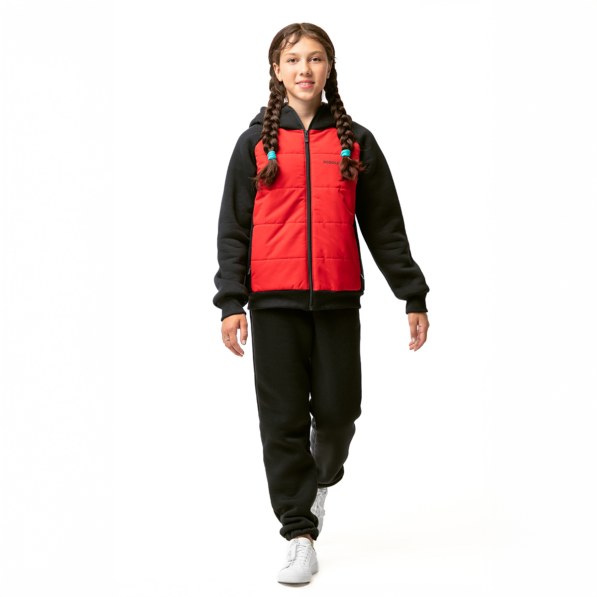 Спортивный костюм RODOS М-286/1/красный_черный - фото 10