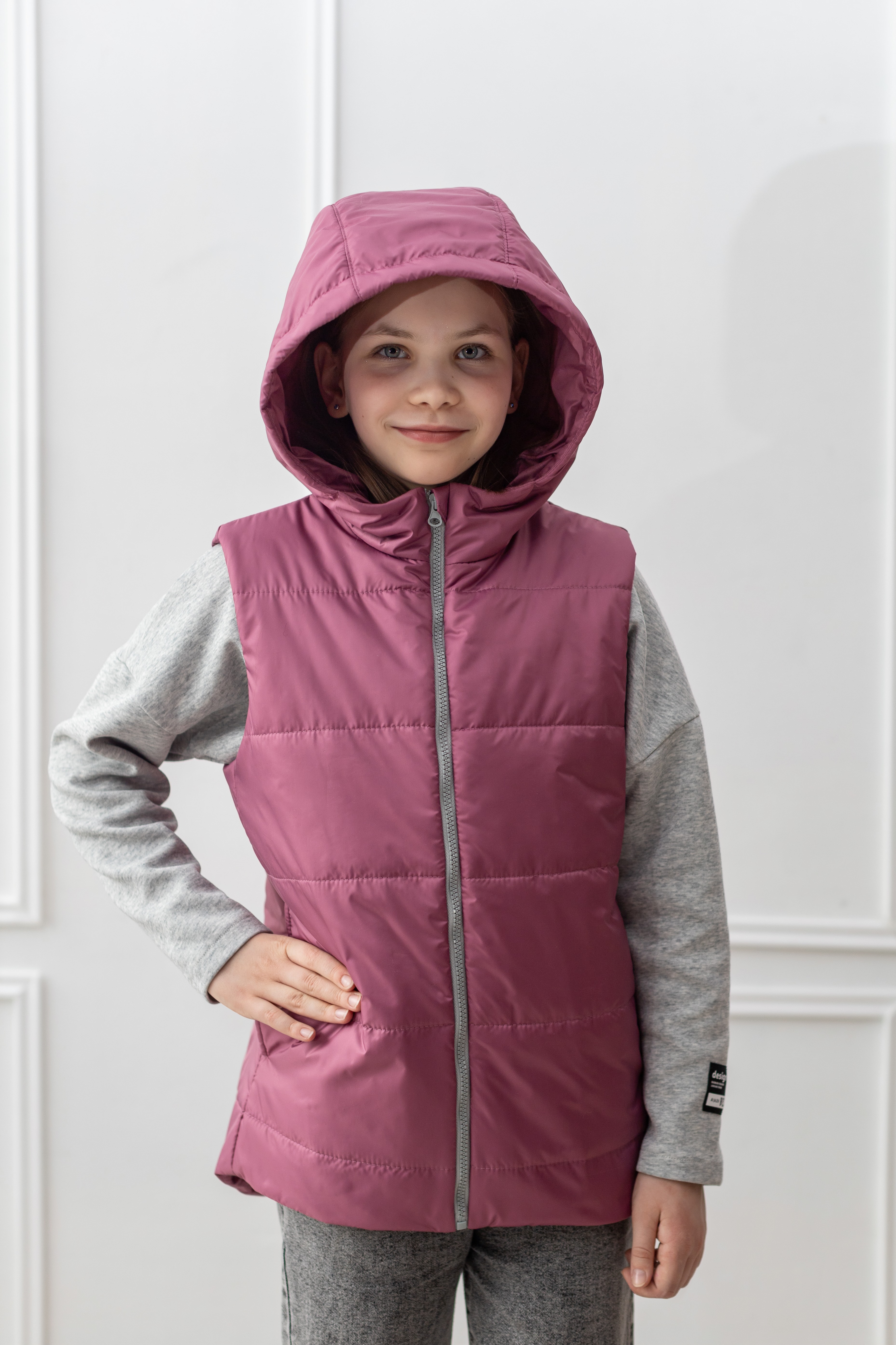 Жилет ARCTICMAGIC ДЖ-109ягодный - фото 7