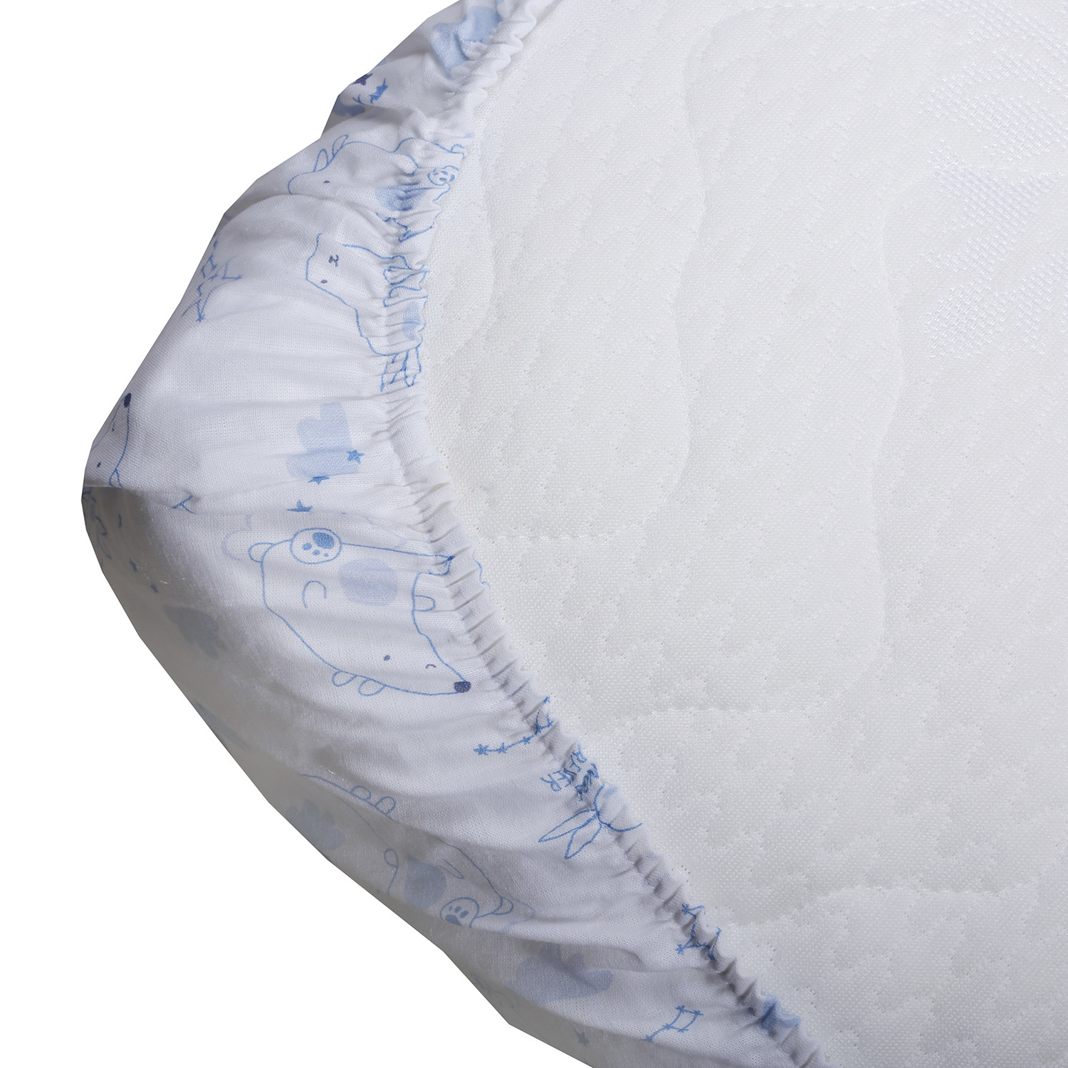 Простыня Babyton Северный полюс на резинке - фото 4