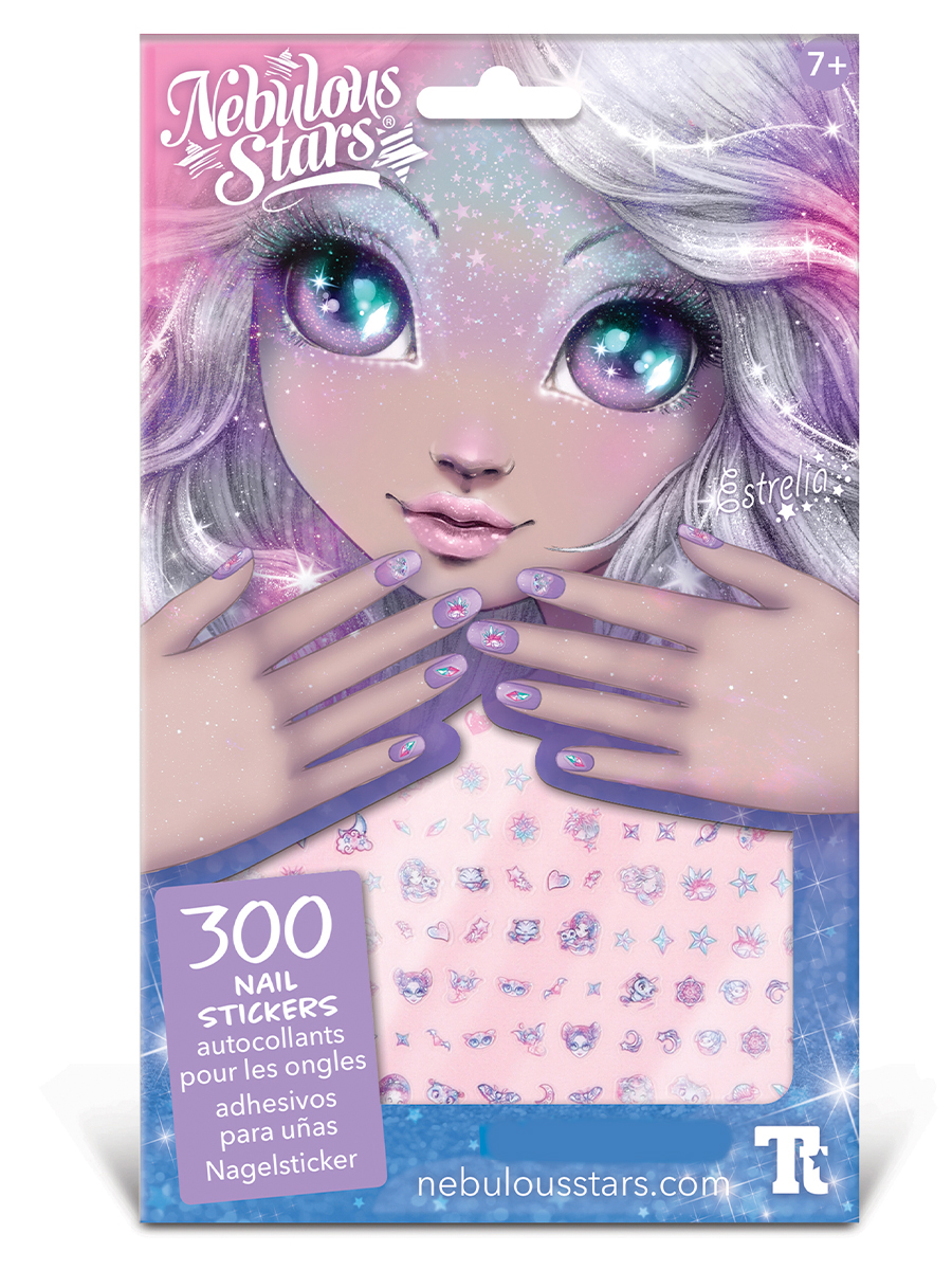 Набор наклеек для ногтей Nebulous Stars Эстрелия, 300 шт., 11459-1_NSDA - фото 1