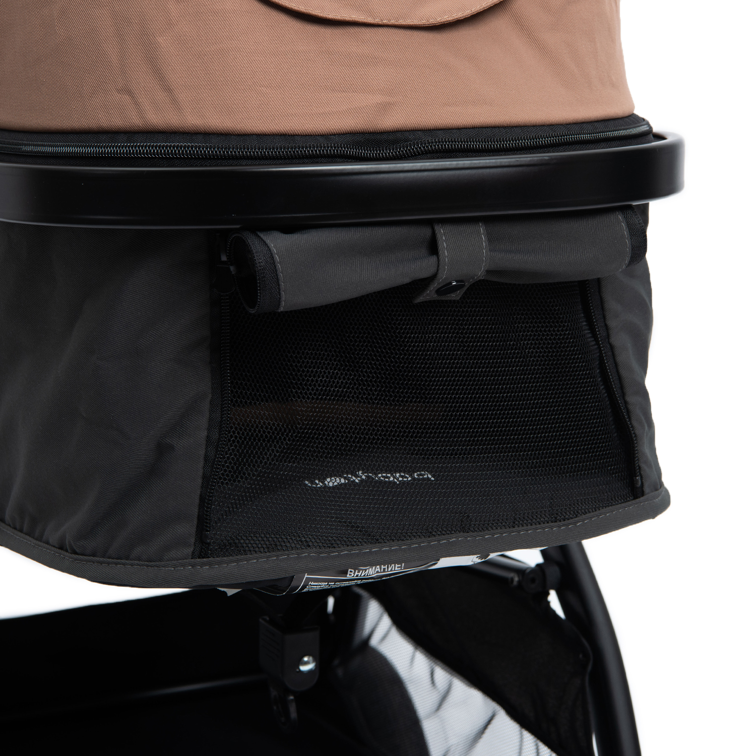 Коляска 2в1 BabyGo Sandy бежевый - фото 14