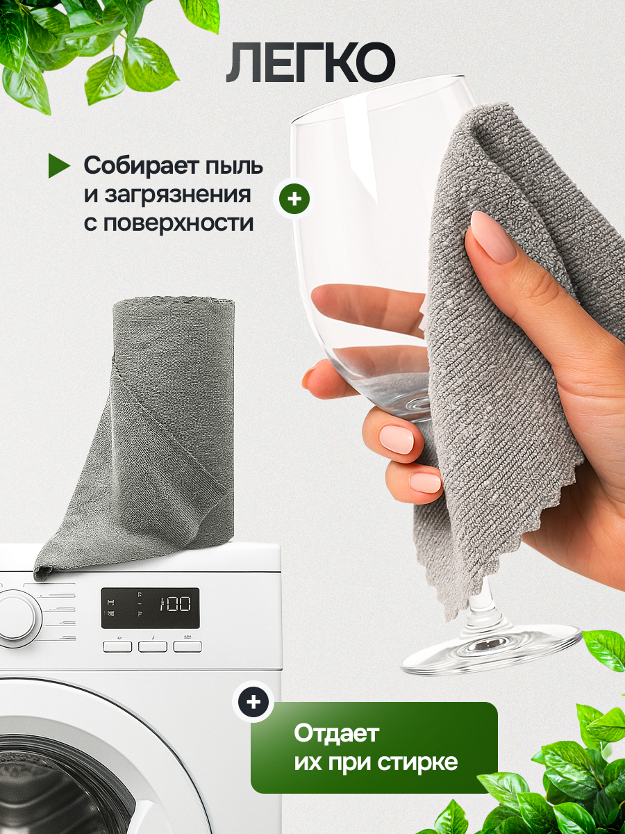 Микрофибра HouseOrder 30*30см - фото 5