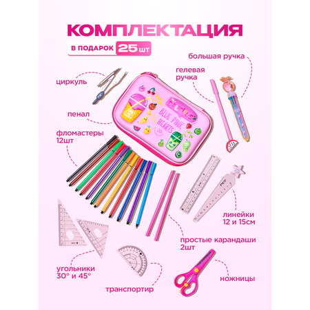 Пенал книжка Bluepink Hearts