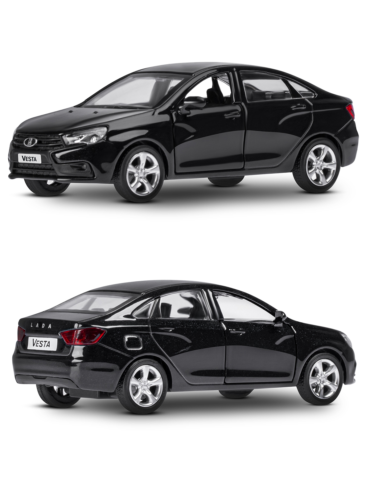 Автомобиль АВТОпанорама LADA Vesta 1:43 JB1251617 - фото 8