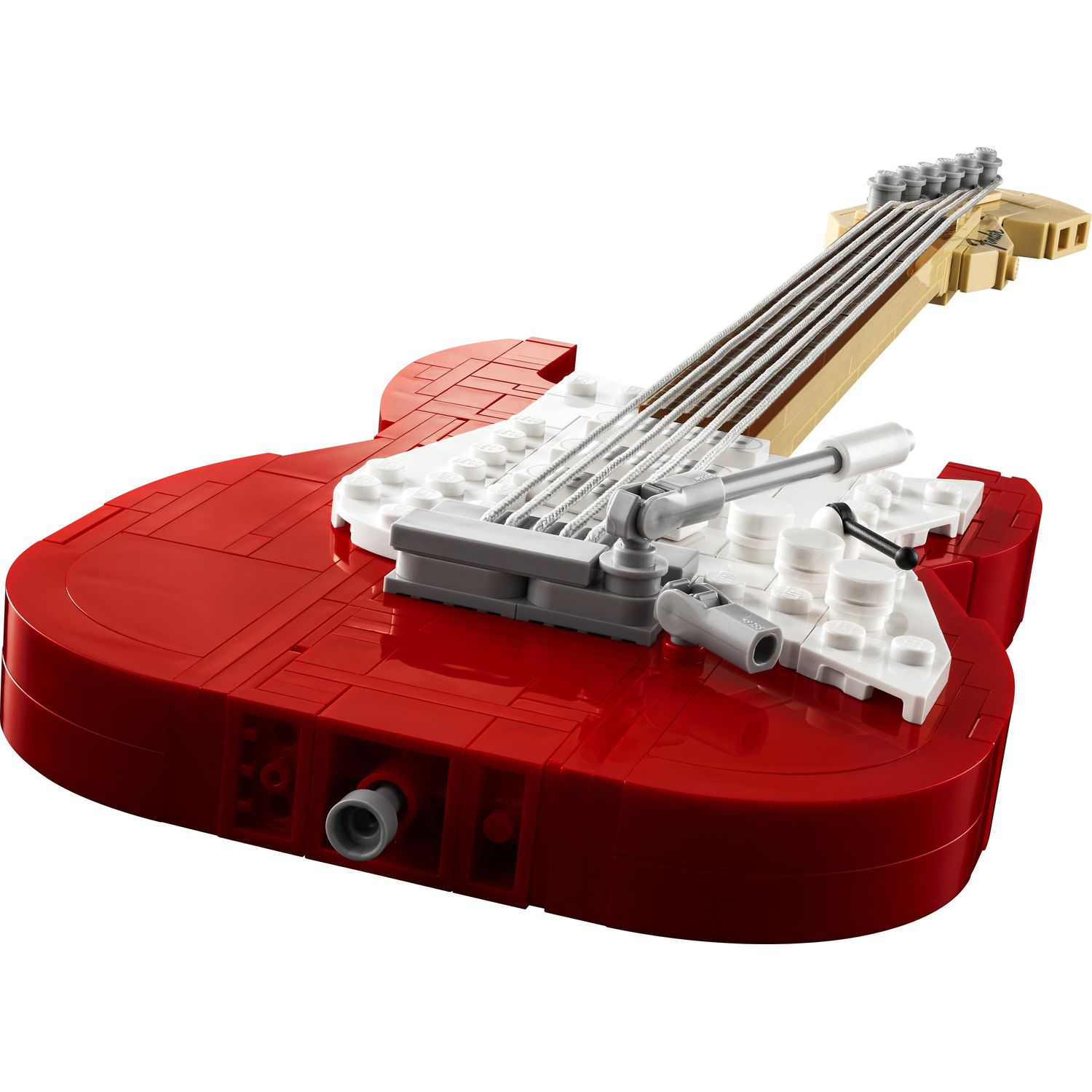 Конструктор LEGO Ideas Гитара Fender Stratocaster блочный - фото 5