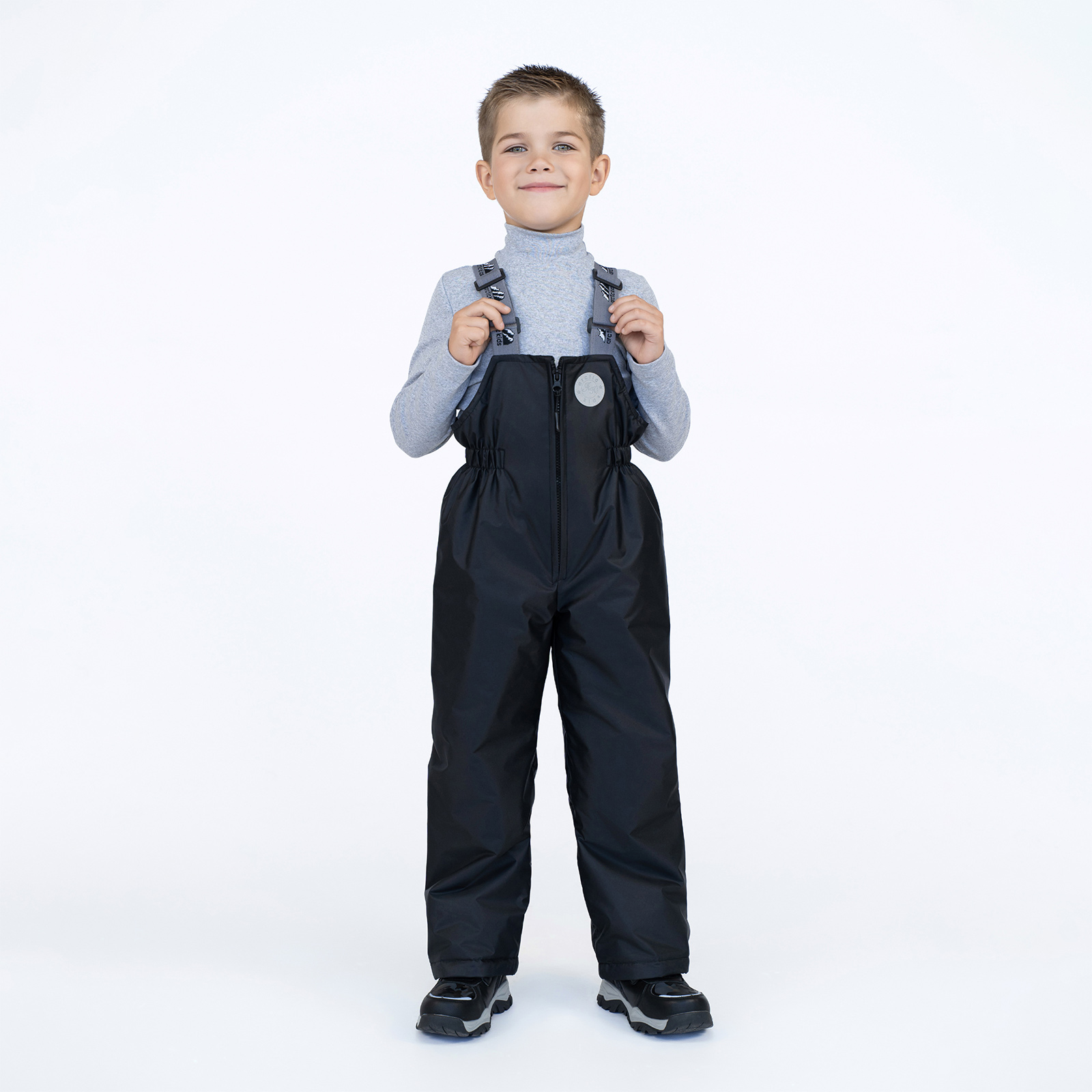 Полукомбинезон Arctic kids 60-013 черный - фото 10
