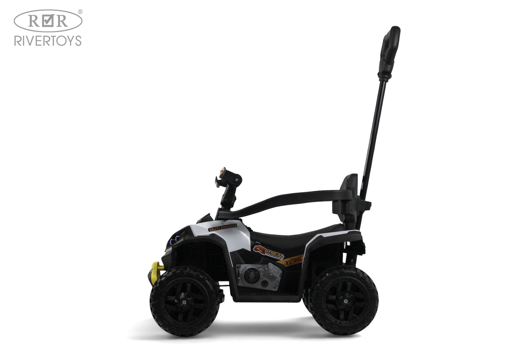 Электромобиль RIVERTOYS F003FF White - фото 2