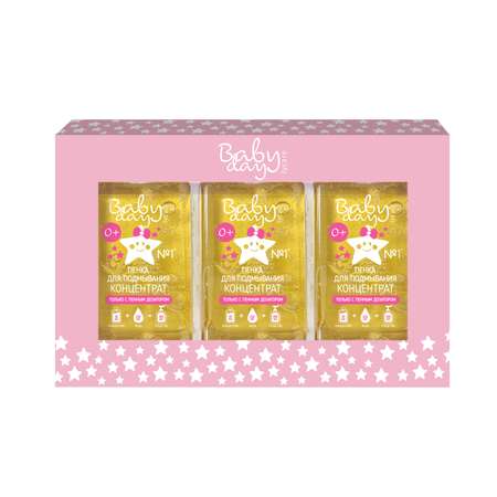 Пенка для интимной гигиены LYCARE BabyDay 3шт. х 50мл