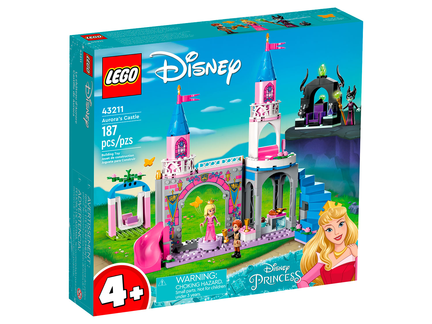 Изображение товара LEGO Disney Princess Замок Авроры 43211 набор для детей 4+ с мини-фигурками