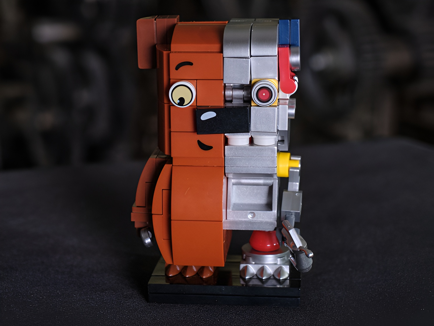 Конструктор brick labs Киборг Винни-Пух 138 дет. - фото 2