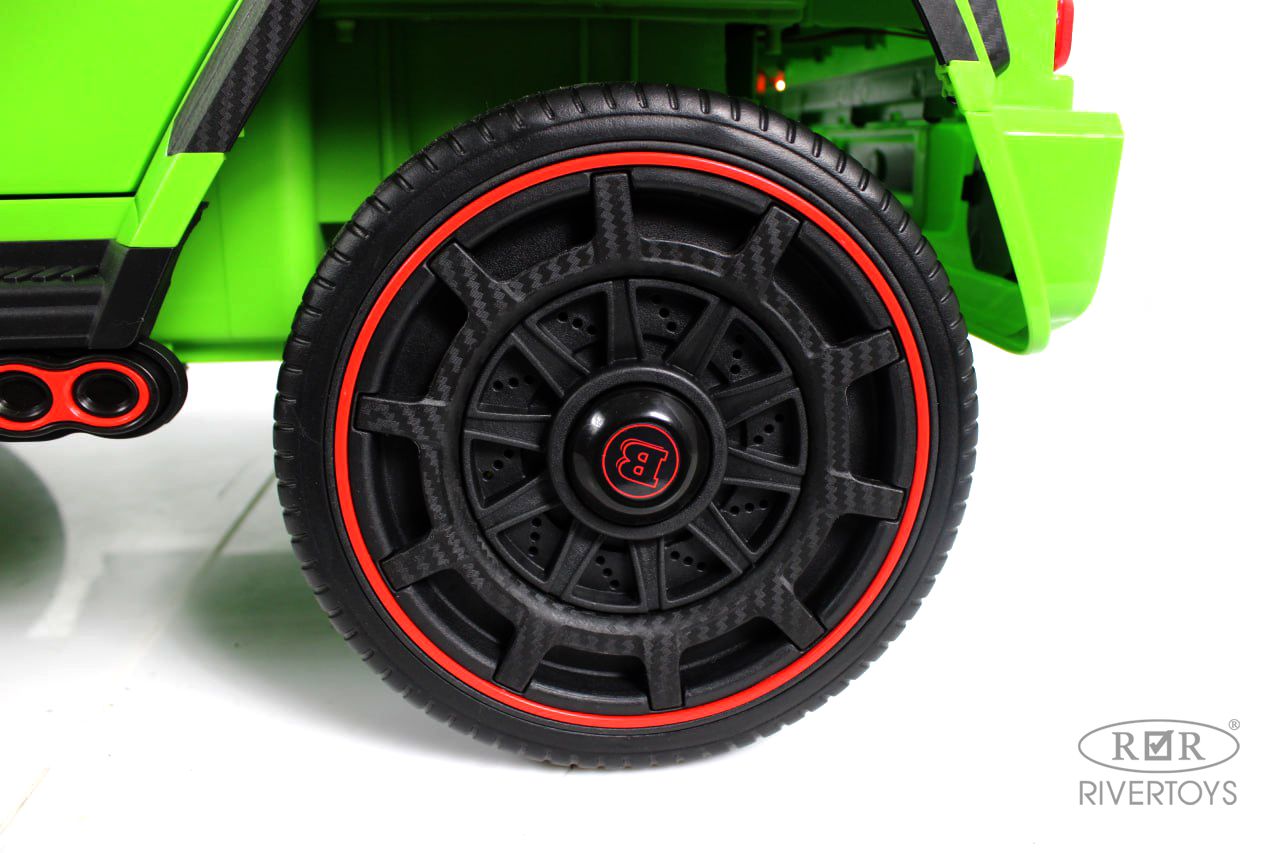 Электромобиль RIVERTOYS Mercedes Z999ZZ-GREEN С пультом ДУ - фото 9
