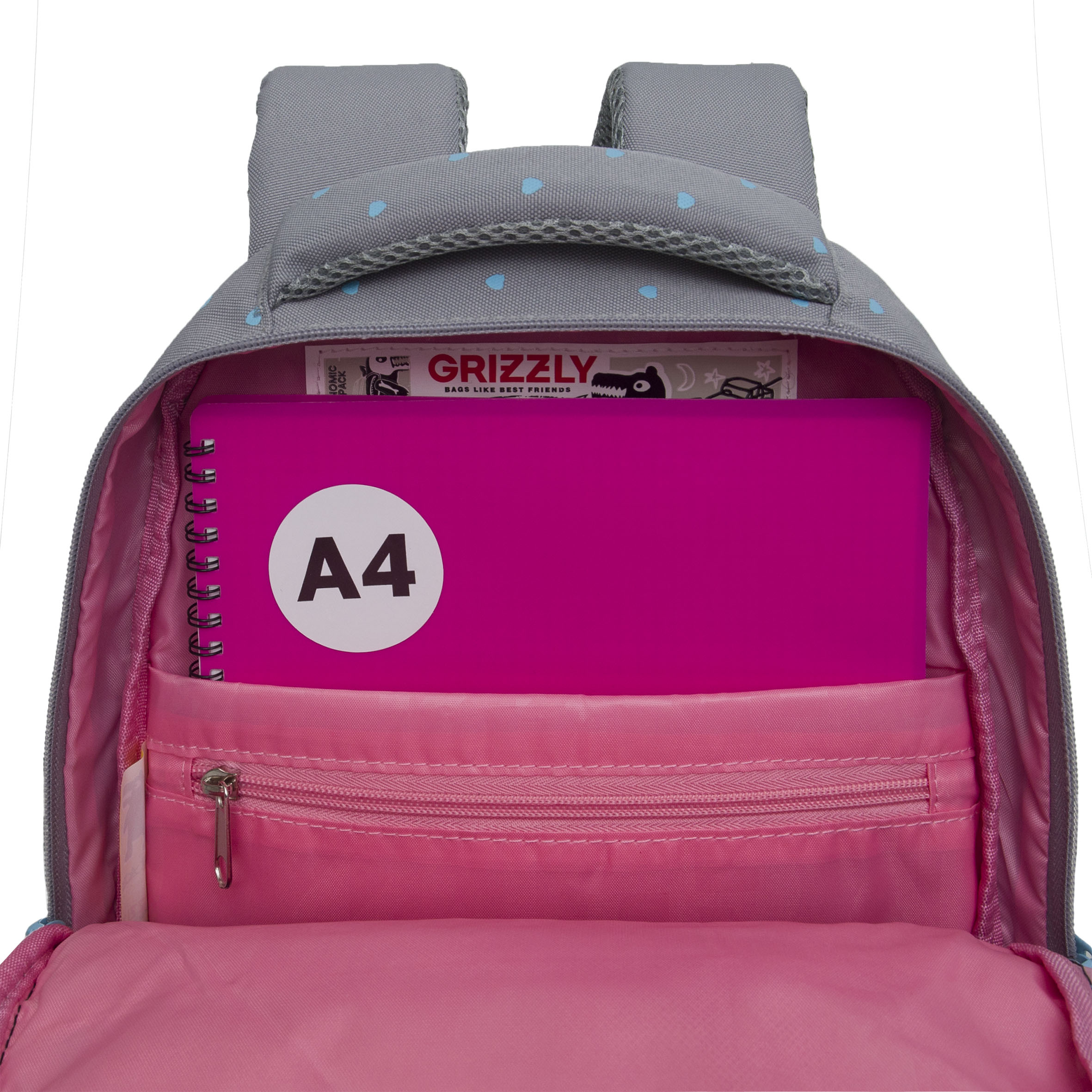 Рюкзак Grizzly для девочки - фото 5