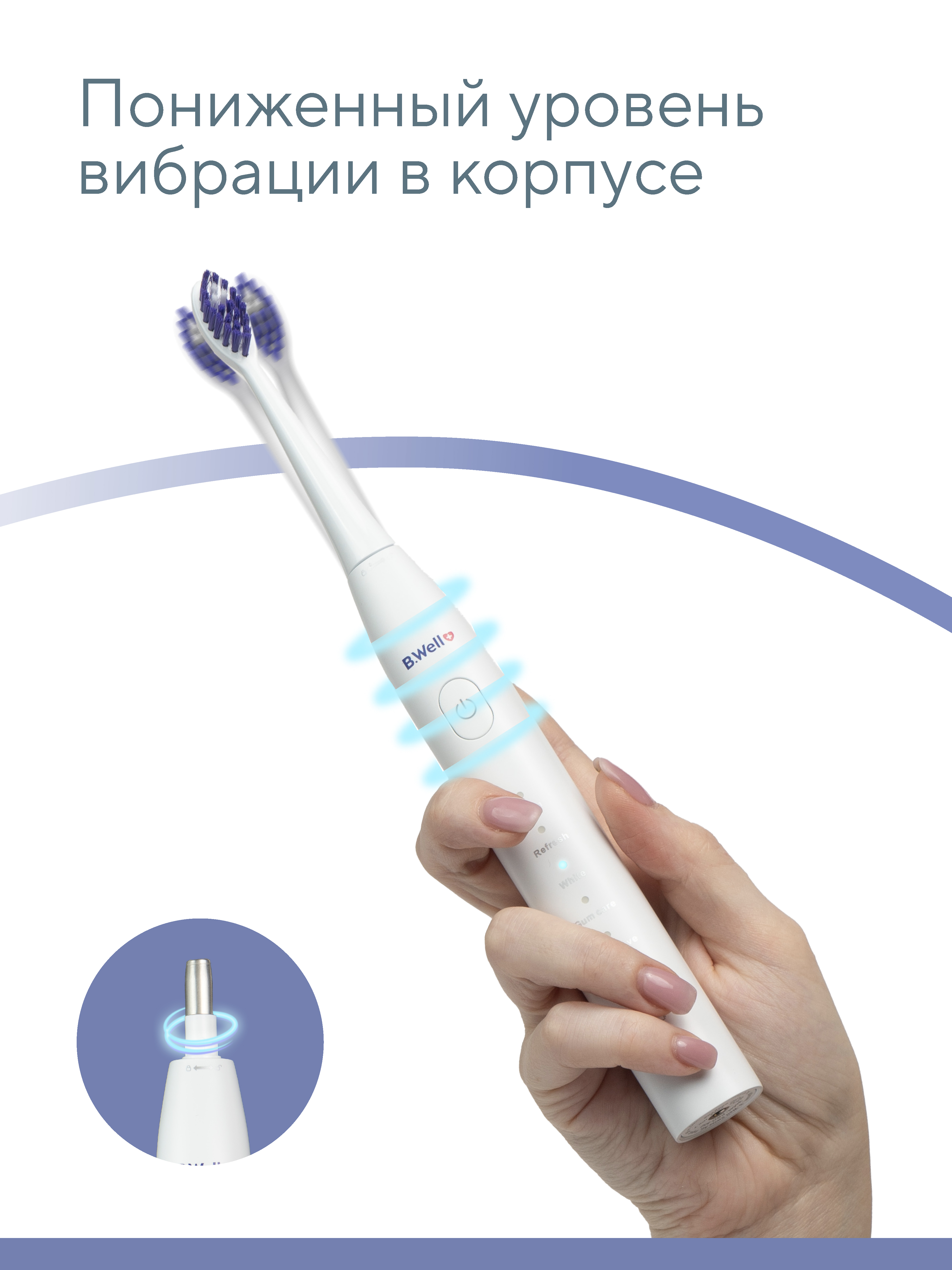Зубная щетка электрическая B.Well - фото 14