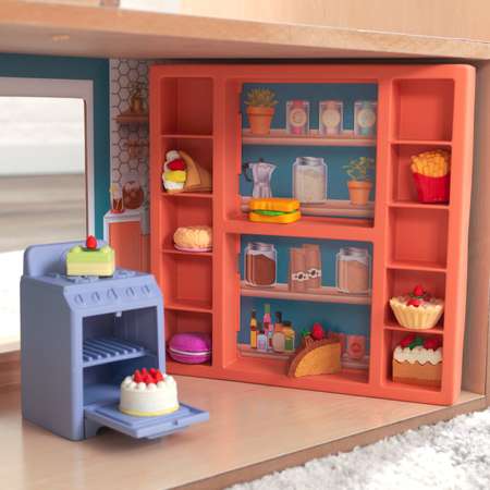 Домик для кукол KidKraft с мебелью