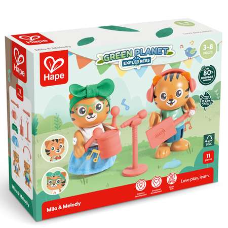 Игровой набор Hape Майло и Мелоди