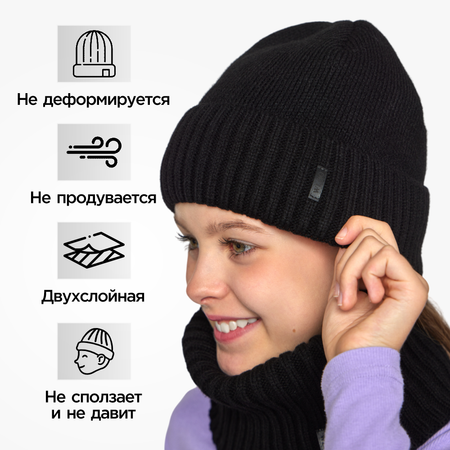 Шапка и снуд Wloo