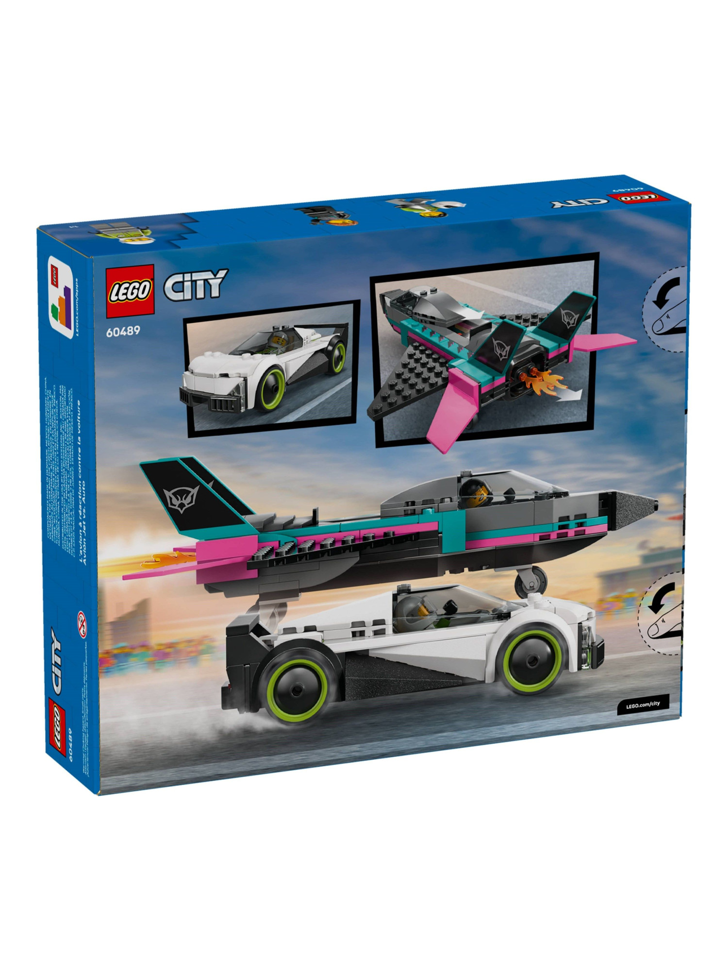 Конструктор LEGO City Реактивный самолет 259 дет. - фото 3