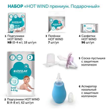 Набор LOVULAR Премиум Hot Wind Подарочный