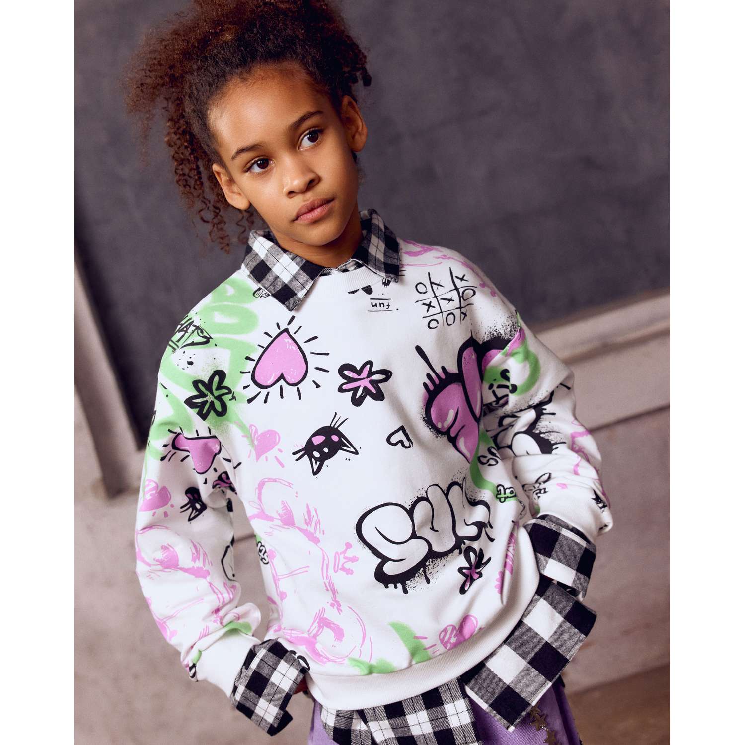 Свитшот Futurino Fashion SP25FF-1GJ04tg-43 - фото 1