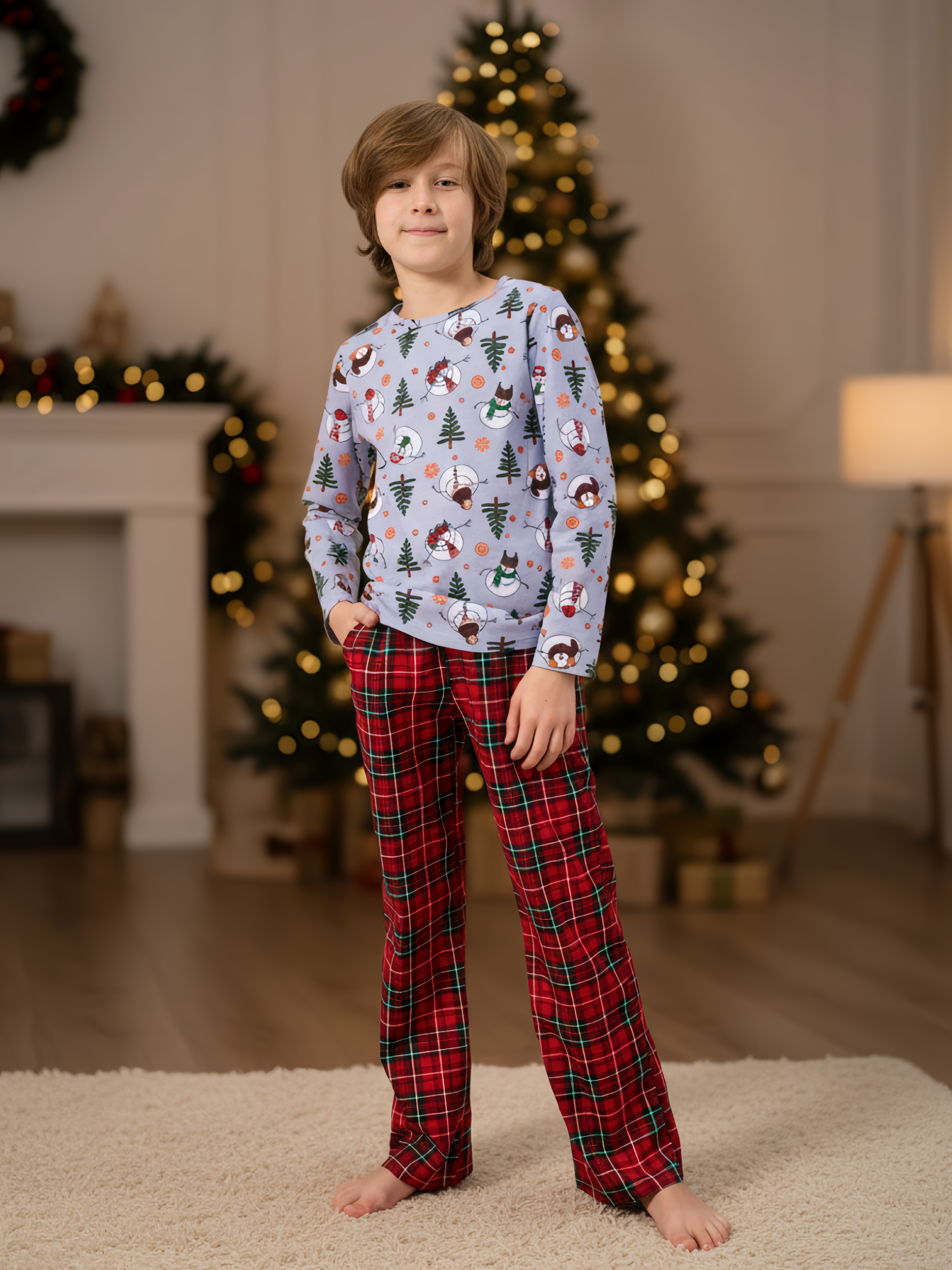 Пижама ДО-Детская Одежда 0405КПрД2/серый3 - фото 8