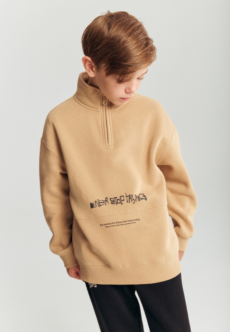 Толстовка artie W25K03T-1354M/Коричневый - фото 2