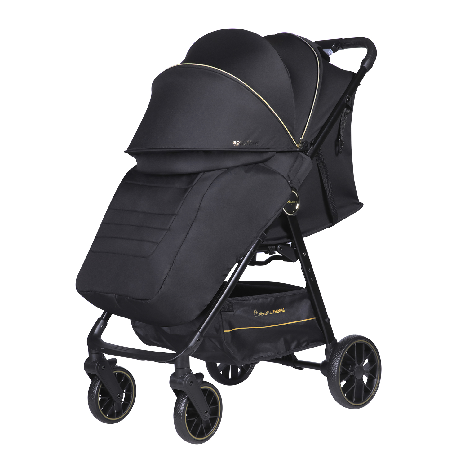 Коляска прогулочная BabyCare Mira золотой - фото 2