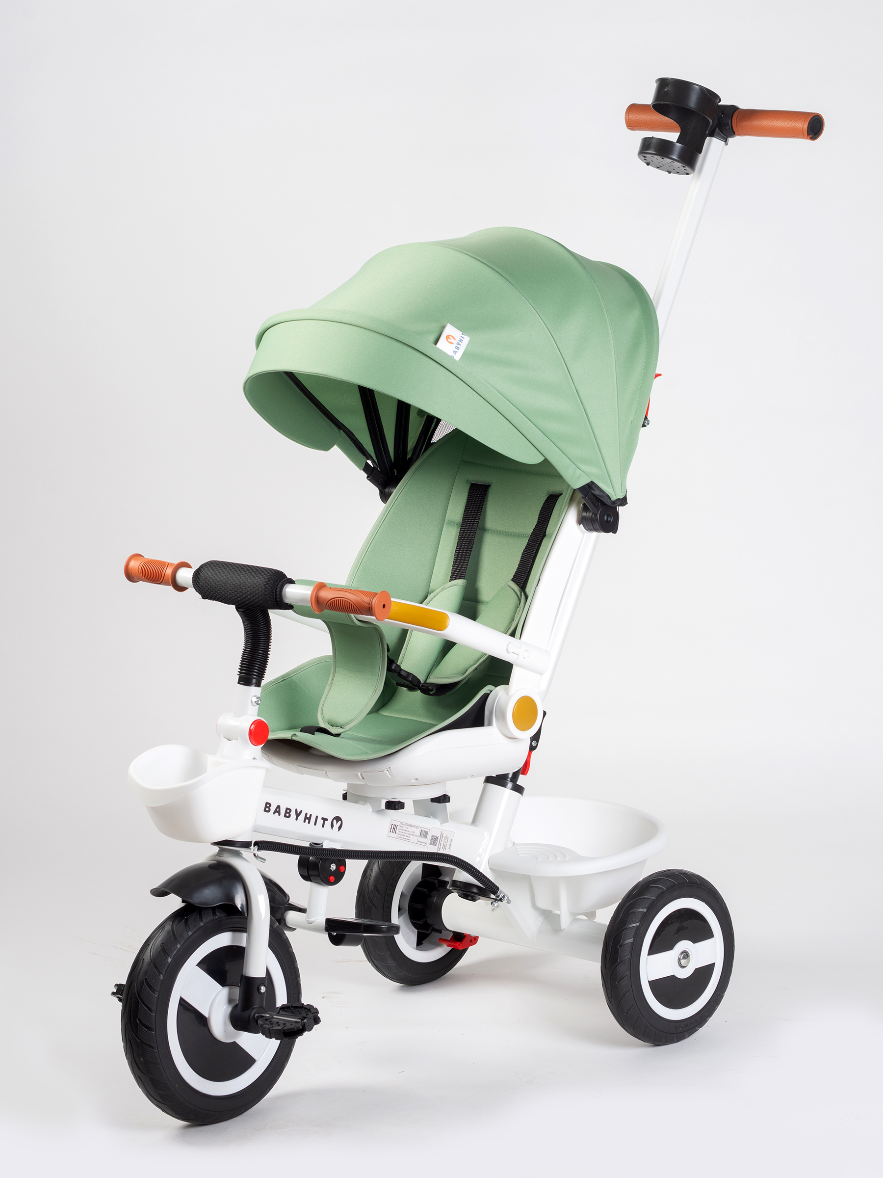 Трехколесный велосипед Babyhit 10 дюймов - фото 1