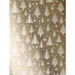 Бумага оберточная новогодняя Феникс Презент Элегантный праздник немелованная 100*70см