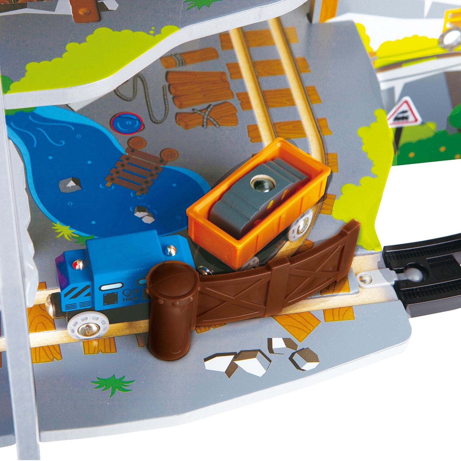 Набор железнодорожный Hape E3753_HP - фото 7
