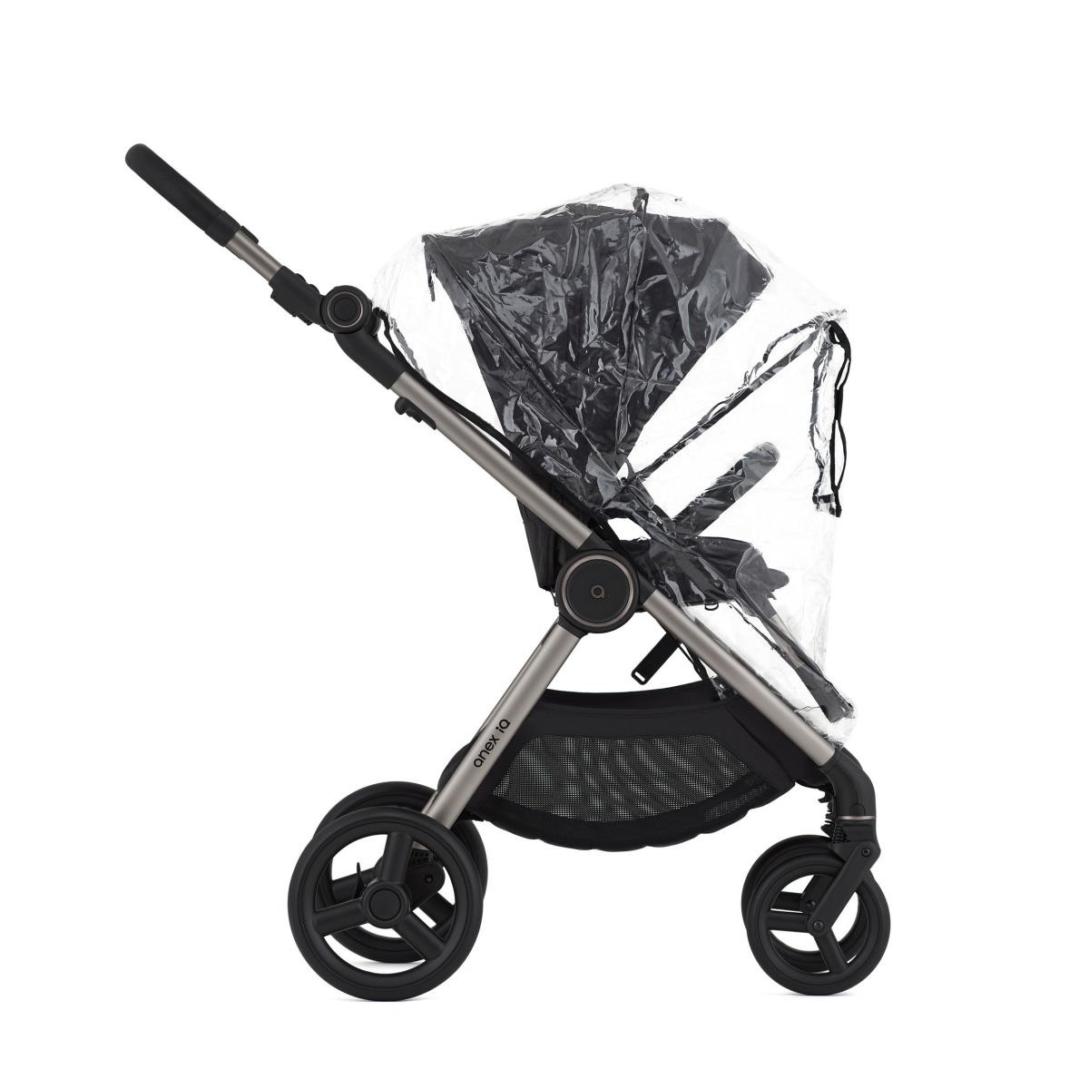 Коляска 2в1 Anex IQ Premium 2025, Darke черный - фото 18