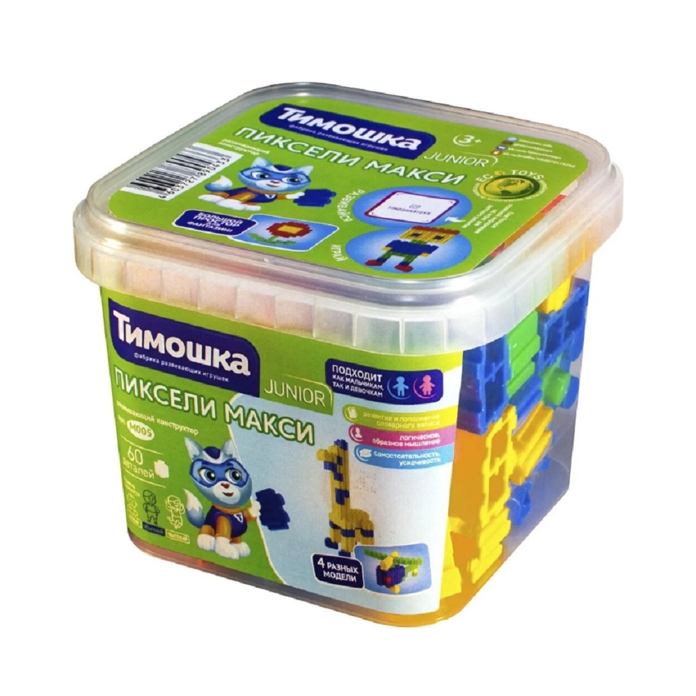Конструктор ТИМОШКА Пиксели макси сборная игровая модель - фото 2