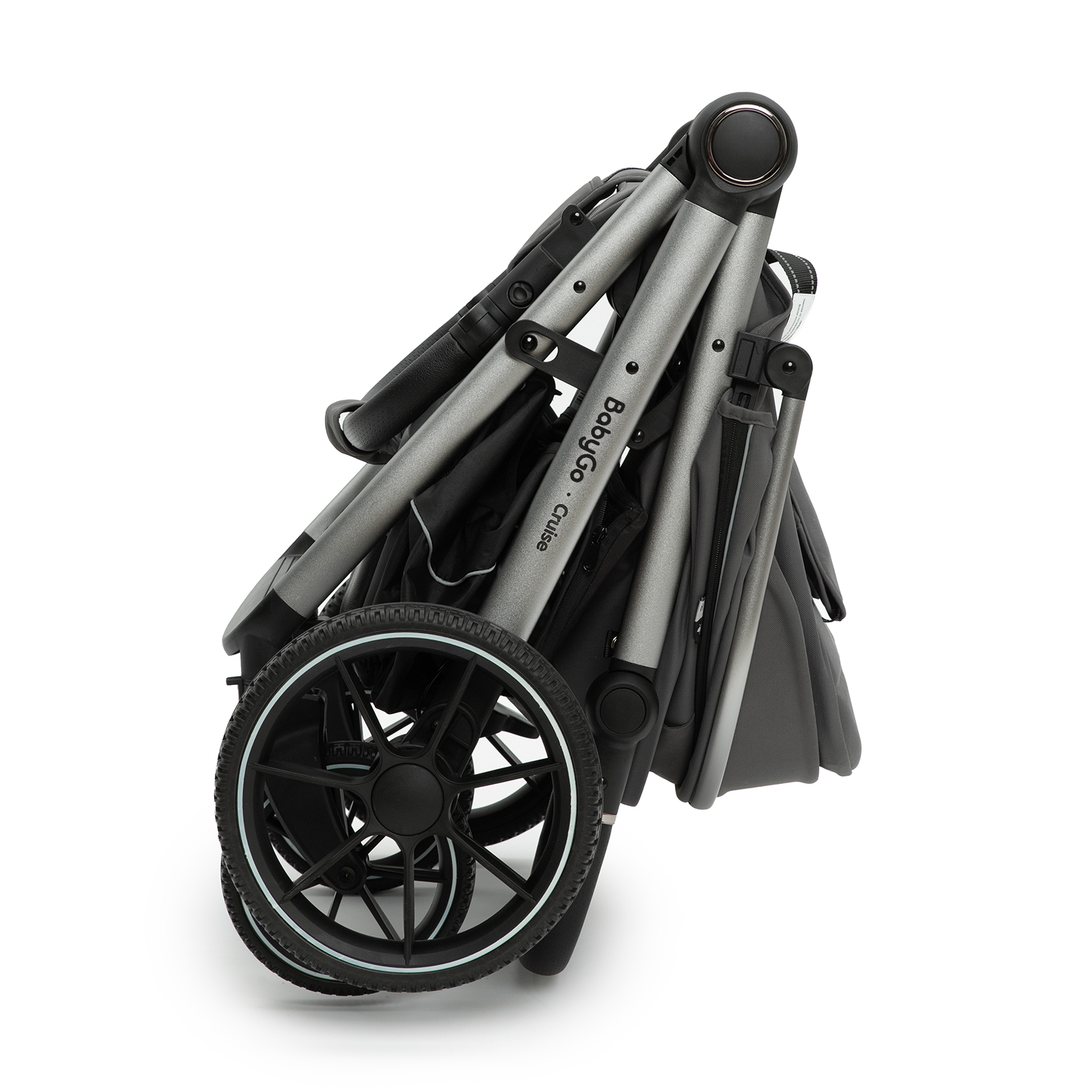 Коляска прогулочная BabyGo Cruise New серый - фото 22
