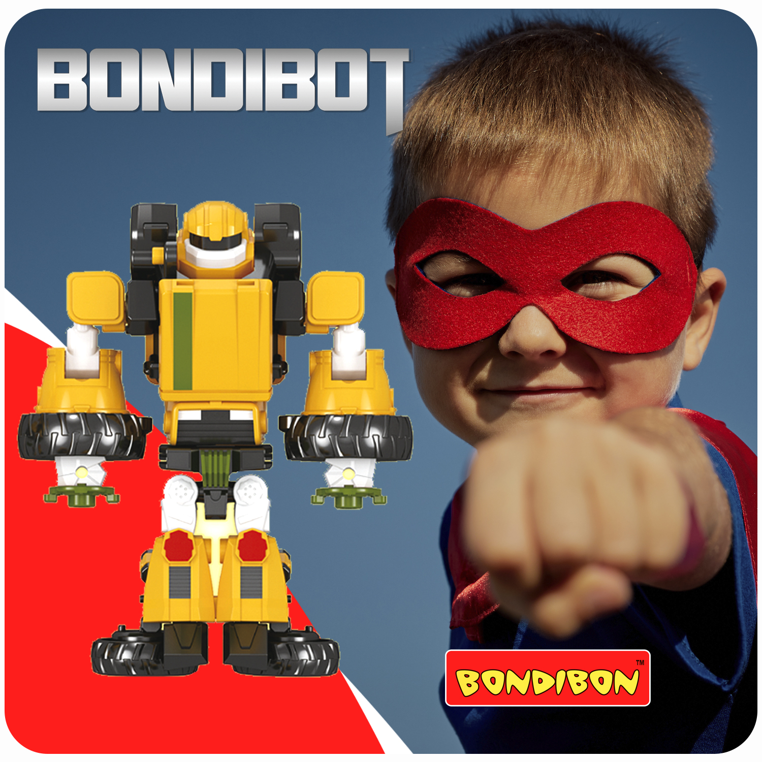 Фигурка Bondibon трансформер Робот Трактор 2в1 - фото 11