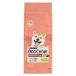 Корм для собак Dog Chow с чувствительным пищеварением с лососем 14 кг