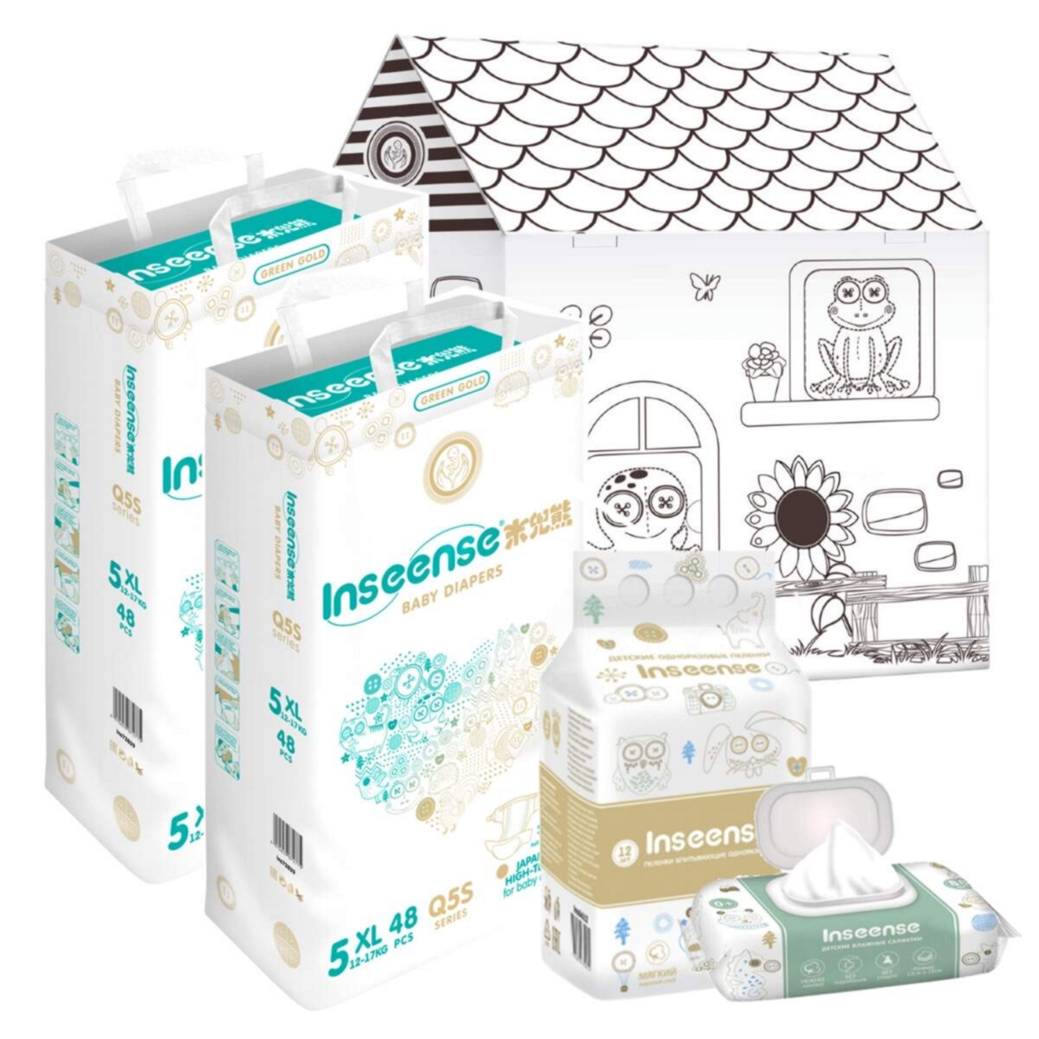 Подгузники INSEENSE XL - фото 1
