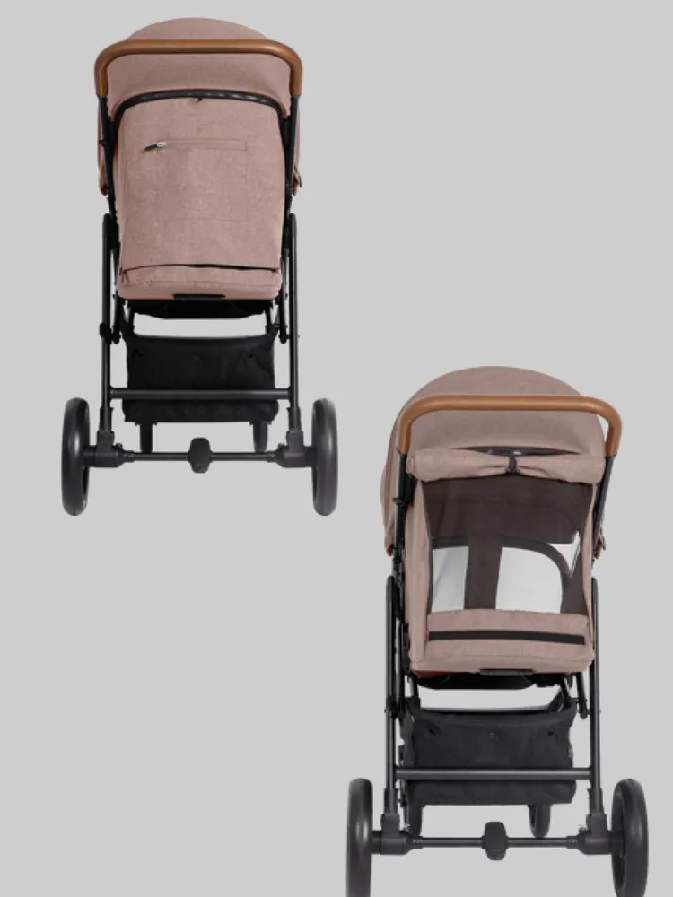 Коляска прогулочная Carrello Polo CRL-5519 бежевый - фото 3