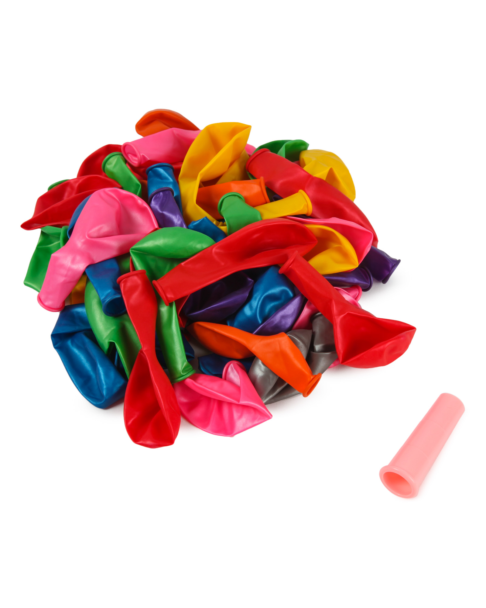 Изображение товара Набор ярких шаров Yotoy 50шт 33см с надувателем