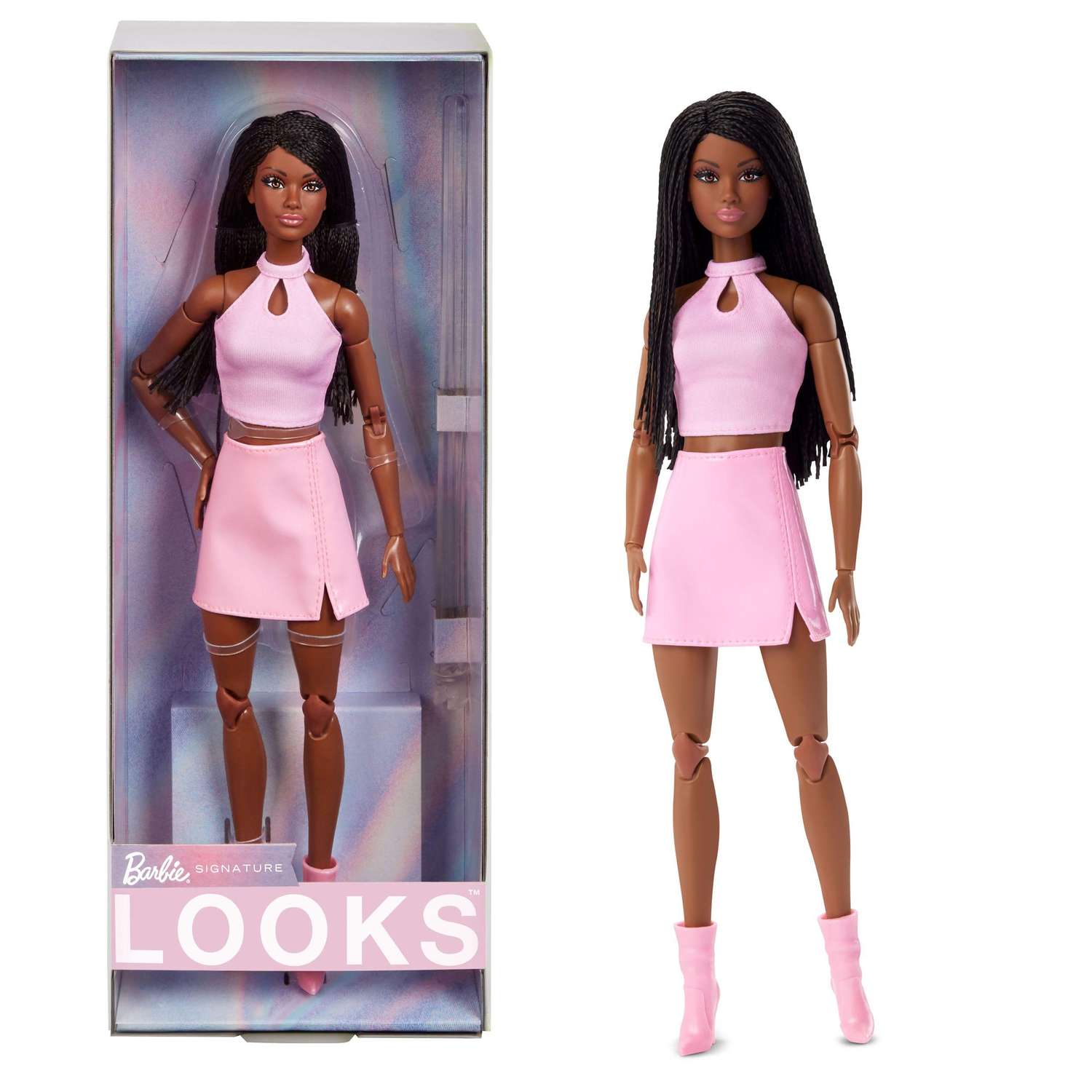 Кукла модельная Barbie Signature Looks Брюнетка HRM13 - фото 9