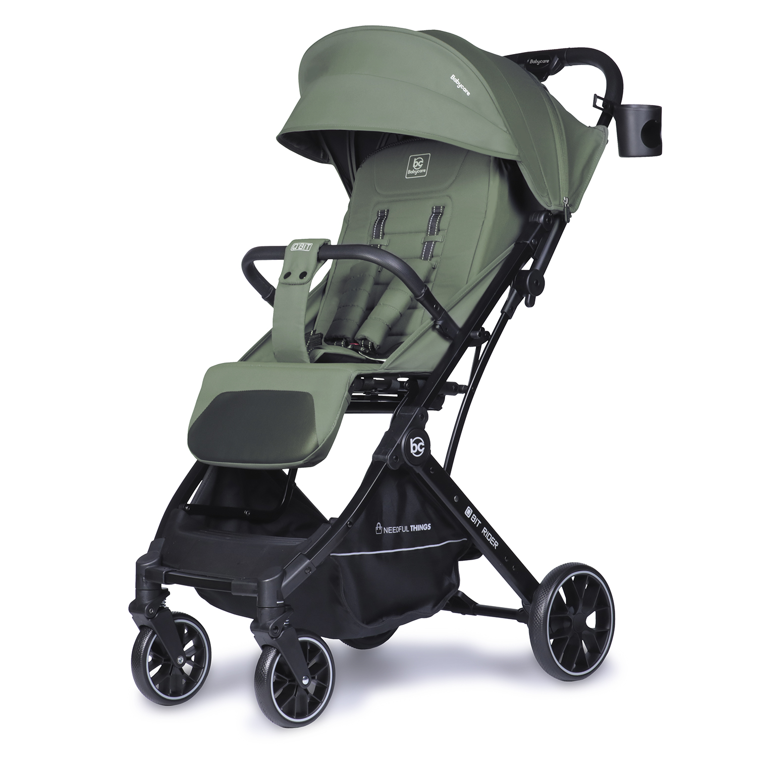 Коляска прогулочная BabyCare Q'bit хаки хаки - фото 1