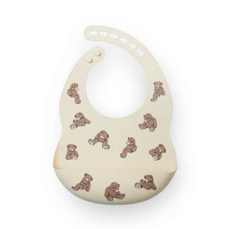 Нагрудник Happy Baby пластик