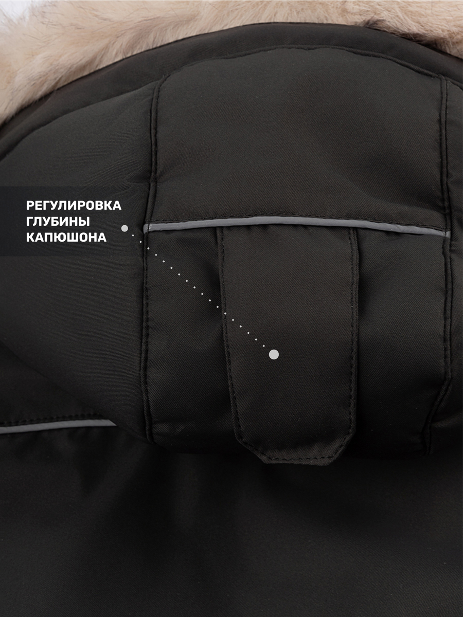 Комбинезон NIKASTYLE 8з5225 черный - фото 13