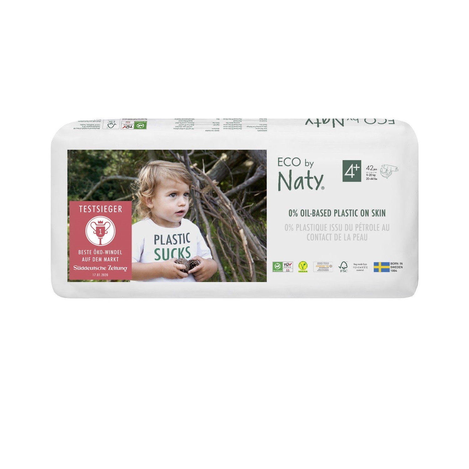 Подгузники Naty 4 42 шт. - фото 2