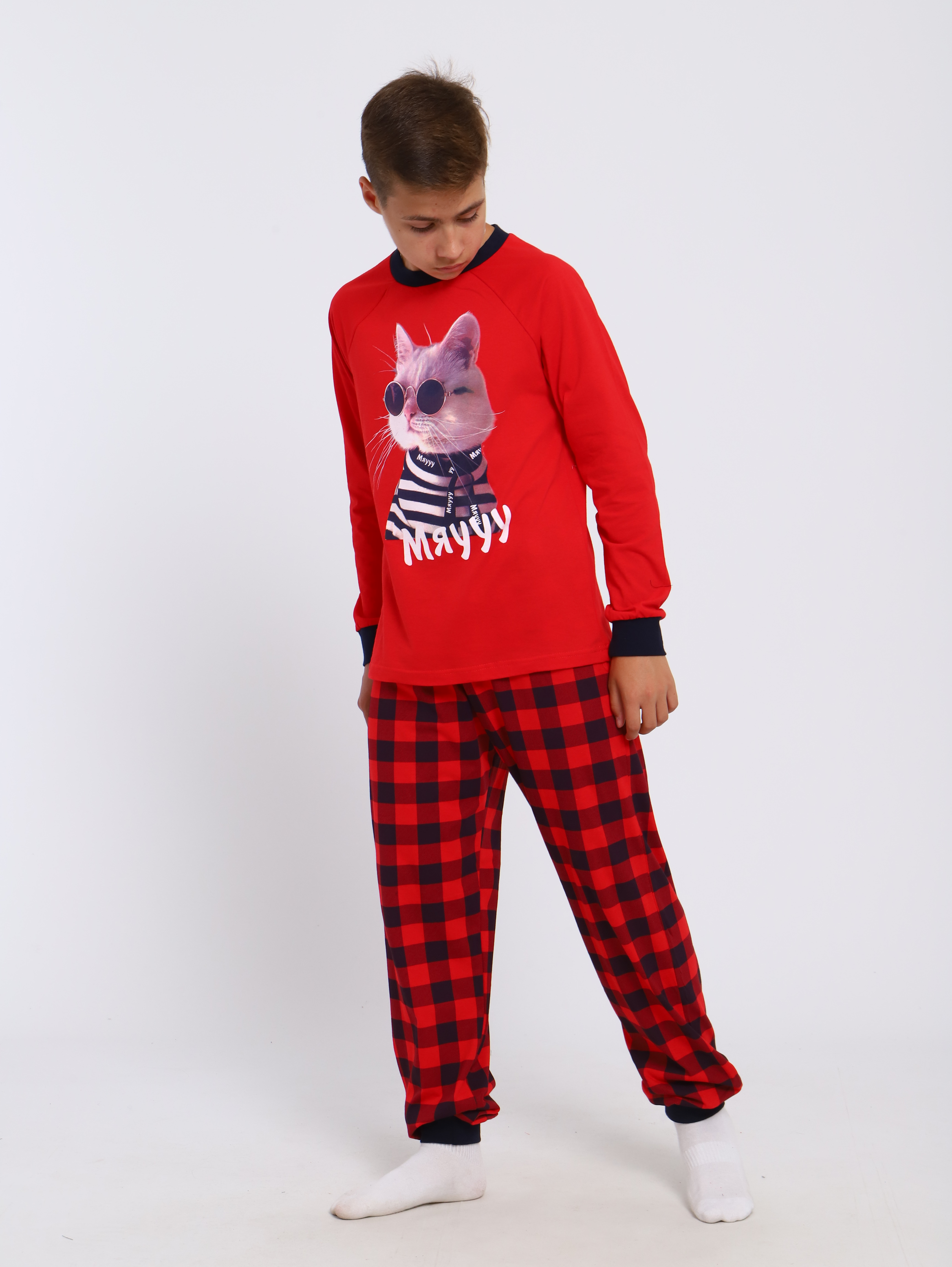 Пижама ЛАДОШКИ Пиж Котомания - фото 7