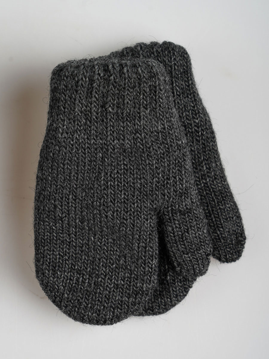 Варежки 2 пары ПриКиндер U-W_232826 Цвет: Черный/графит - фото 3