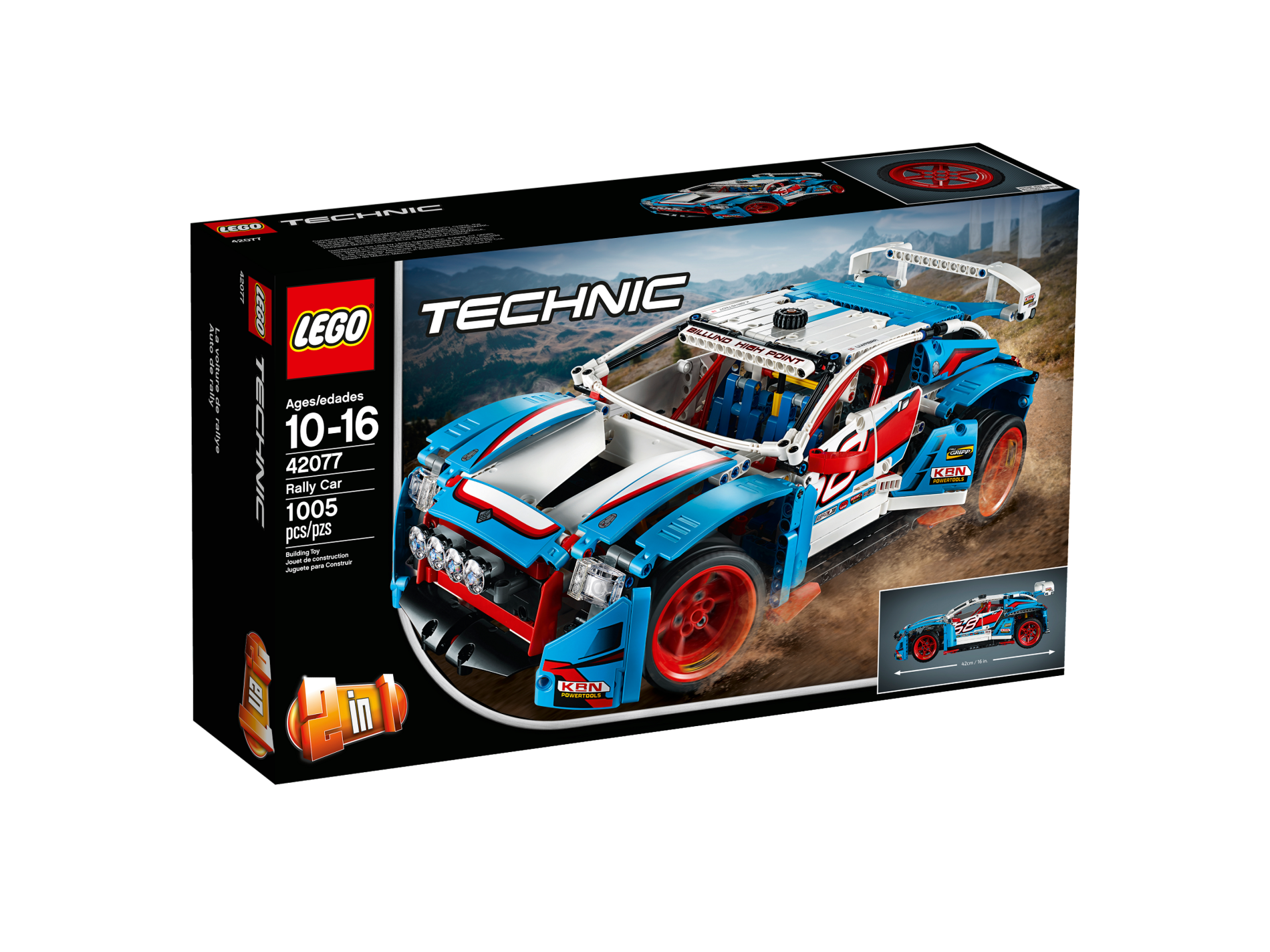 Конструктор LEGO Technic 42077 1005 дет. - фото 1